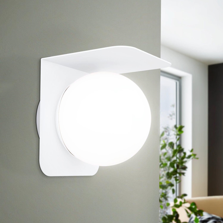 Eglo 99582 - Väli seinavalgusti CORRIENTES 1xE27/15W/230V IP44 valge