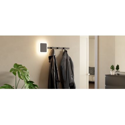 Eglo - LED Seinanagi valgustiga LED/7,8W/230V