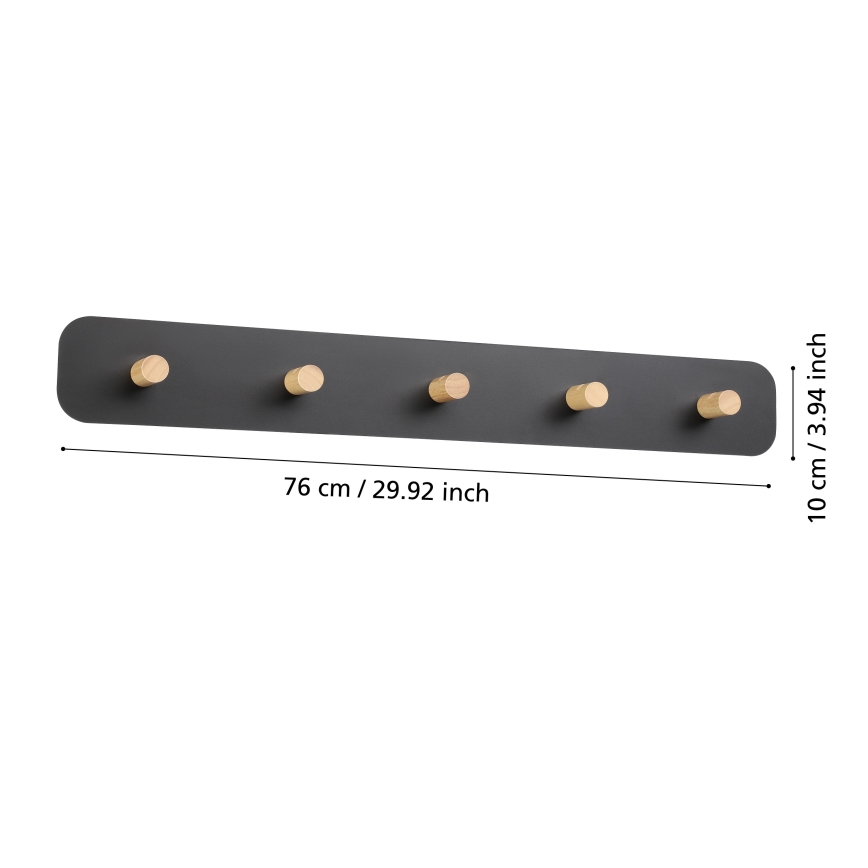 Eglo - LED Seinanagi valgustiga LED/18W/230V