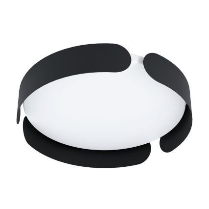 Eglo - LED laevalgusti LED/20W/230V Ø 37 cm must