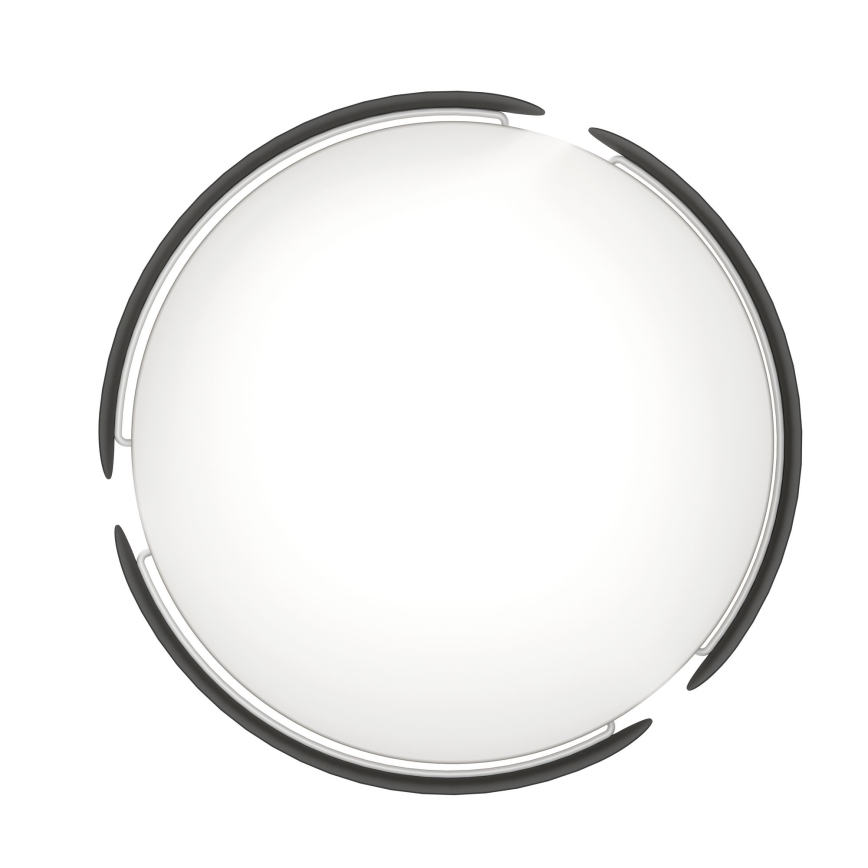 Eglo - LED laevalgusti LED/20W/230V Ø 37 cm must