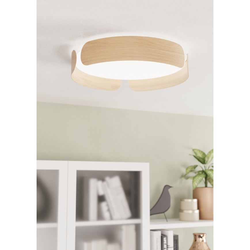 Eglo - LED laelamp LED/20W/230V, läbimõõt 37 cm, beež