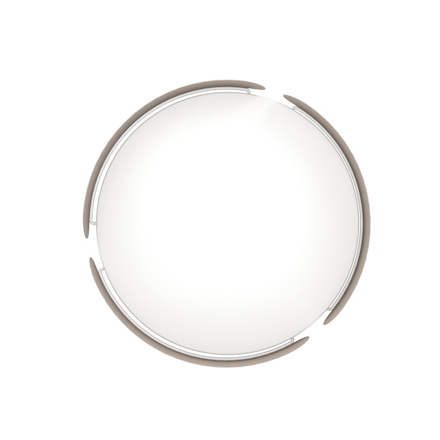 Eglo - LED laelamp LED/20W/230V, läbimõõt 37 cm, pruun