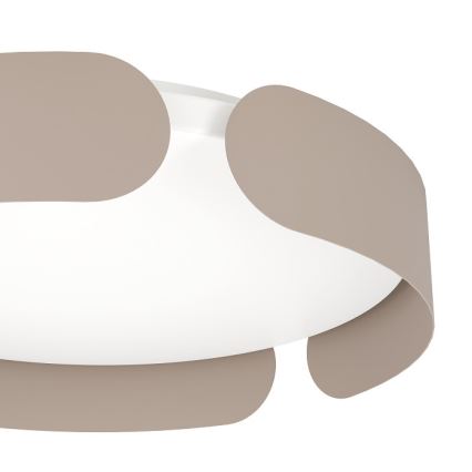 Eglo - LED laelamp LED/20W/230V, läbimõõt 37 cm, pruun