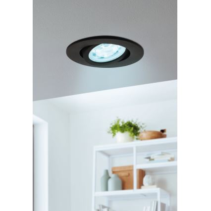 Eglo - LED RGBW Hämardatav süvistatav valgusti LED/5W/230V 2700-6500K ZigBee