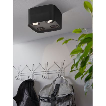 Eglo - LED RGBW Hämardatav kohtvalgusti 4xGU10/5W/230V ZigBee