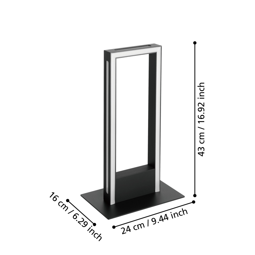 Eglo - LED Hämardatav laualamp LED/16W/230V 2700-6500K
