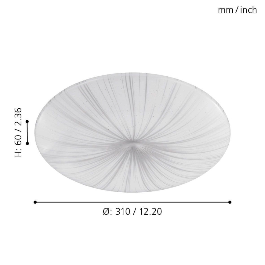 Eglo - LED Laevalgusti LED/10W/230V