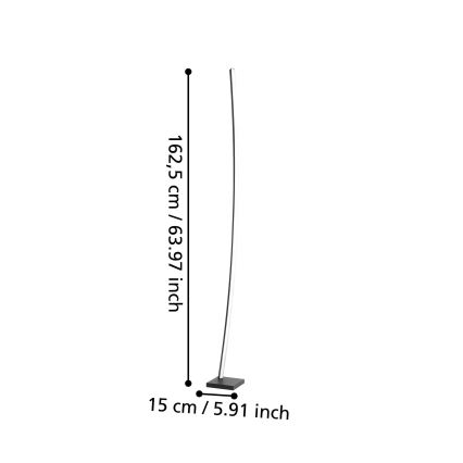 Eglo - LED Põrandalamp LED/25,7W/230V