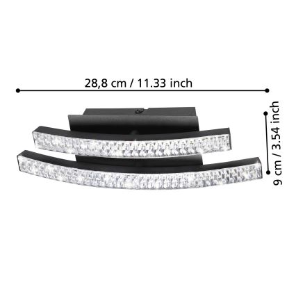 Eglo - LED Seinavalgusti LED/8W/230V