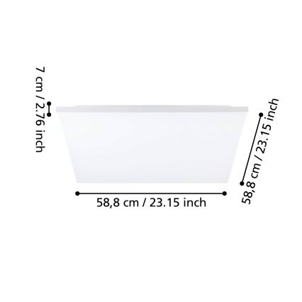 Eglo - LED Laevalgusti LED/31,5W/230V