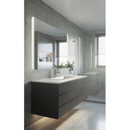 Eglo - LED Kütteelelemendi ja taustvalgustusega vannitoapeegel LED/24W/230V IP44