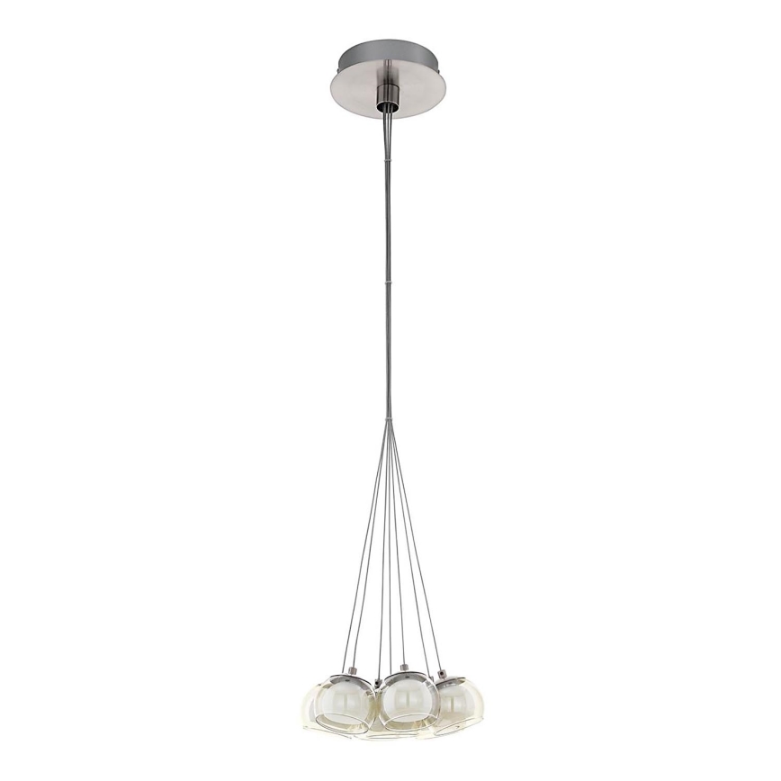 Eglo - Asenduskuppel klaasist POLDRAS d. 5,5 cm läbinähtav/merevaik
