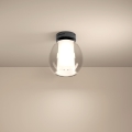 Eglo – hämardatav LED-laevalgusti LED/5,5W/230V + LED/1,6W 2200–6500K, Ø 25 cm, must-kroom, koos kaugjuhtimispuldiga