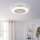 Eglo - Hämardatav LED laeventilaator 3xLED/12,6W/230V 2700-6500K läbimõõt 55 cm valge + kaugjuhtimispult