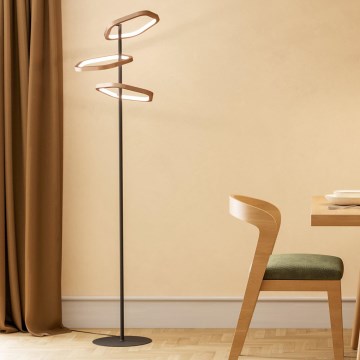 Eglo - Hämardatav LED-põrandalamp LED/20W/230V messing