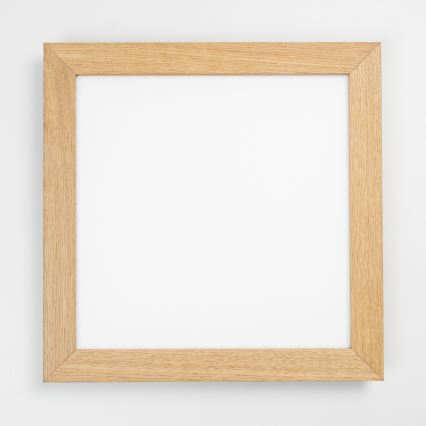 Eglo - LED RGB hämardatav pinnapealne paneel SALOBRENA-C WOOD LED/40W/230V 2700-6500K 49,5x49,5 cm pruun + kaugjuhtimispult