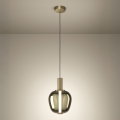 Eglo - Hämardatav LED-ripplamp kaablil LED/6W/230V + LED/1,6W 2200–6500K läbimõõt 25 cm kuldne