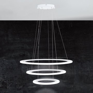 Eglo - hämardatav LED-rippvalgusti kaablil LED/45W/230V + LED/33W + LED/19,5W