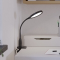 Eglo - hämardatav painduv lamp klambriga LED/5,5W/230V 2700/4000/6500K must