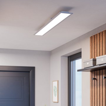 Eglo - Hämardatav pinnapealne LED-paneel LED/28,3W/230V 2700-6500K 120x15 cm valge + kaugjuhtimispult