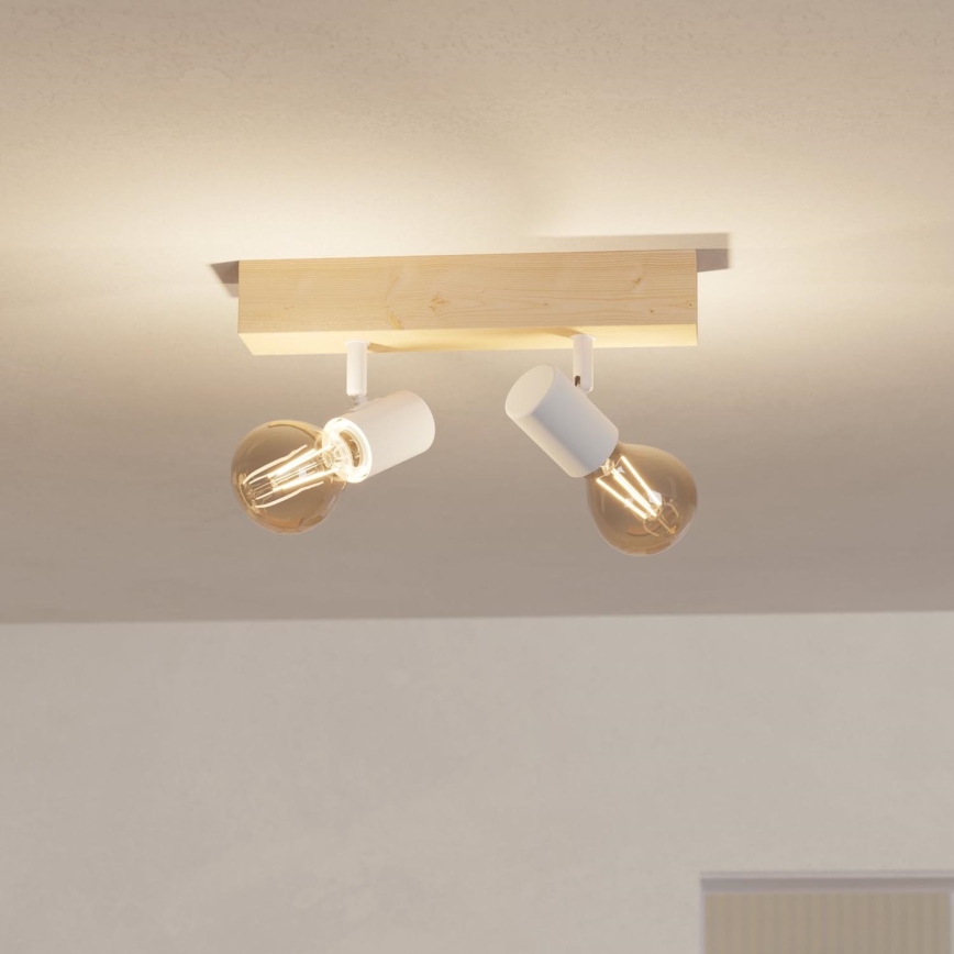 Eglo - Kohtvalgusti TOWNSHEND 2xE27/60W/230V - FSC sertifitseeritud