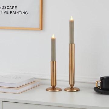 Eglo - KOMPLEKT 2X LED Küünal LED/1xAAA 15 cm beež