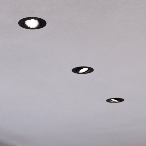 Eglo - KOMPLEKT 3x LED Hämardatav süvistatav valgusti SALICETO LED/6W/230V