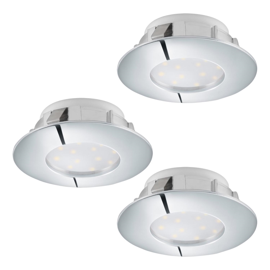 Eglo - KOMPLEKT 3x LED ripplaevalgusti PINEDA 1xLED/4,9W/230V