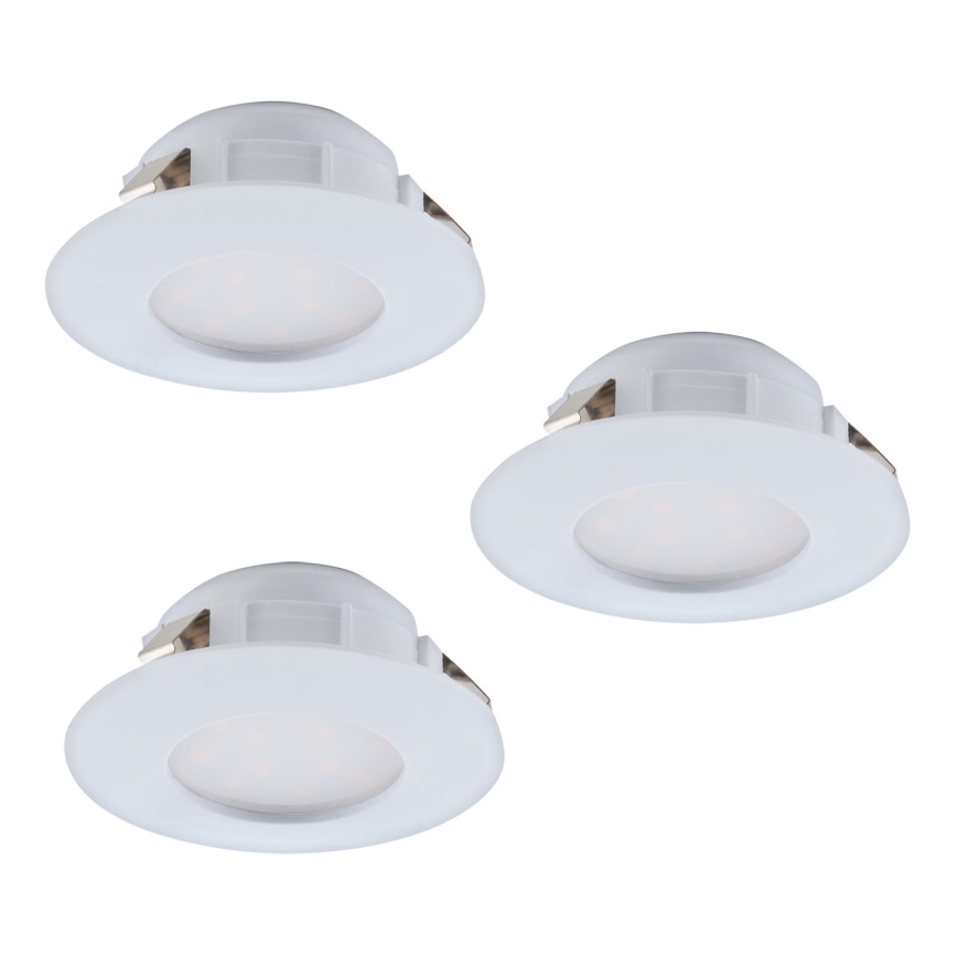 Eglo - KOMPLEKT 3x LED ripplaevalgusti PINEDA 1xLED/6W/230V