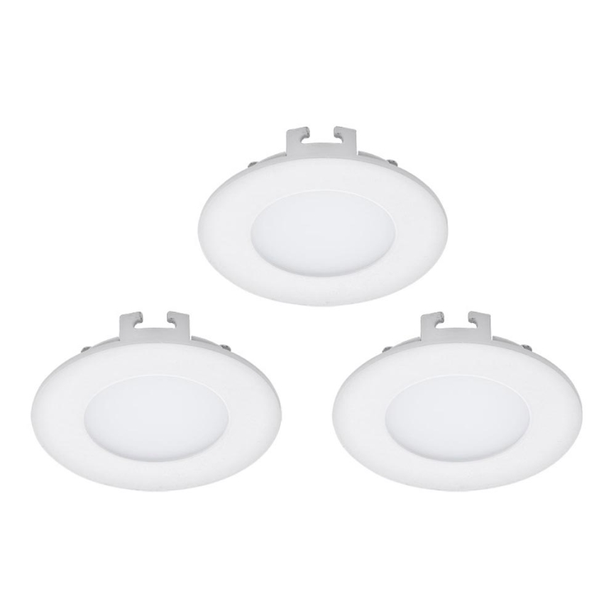 Eglo - KOMPLEKT 3x LED-sisseehitatud laevalgusteid FUEVA 1 1xLED/2,7W/230V Ø 8,5 cm