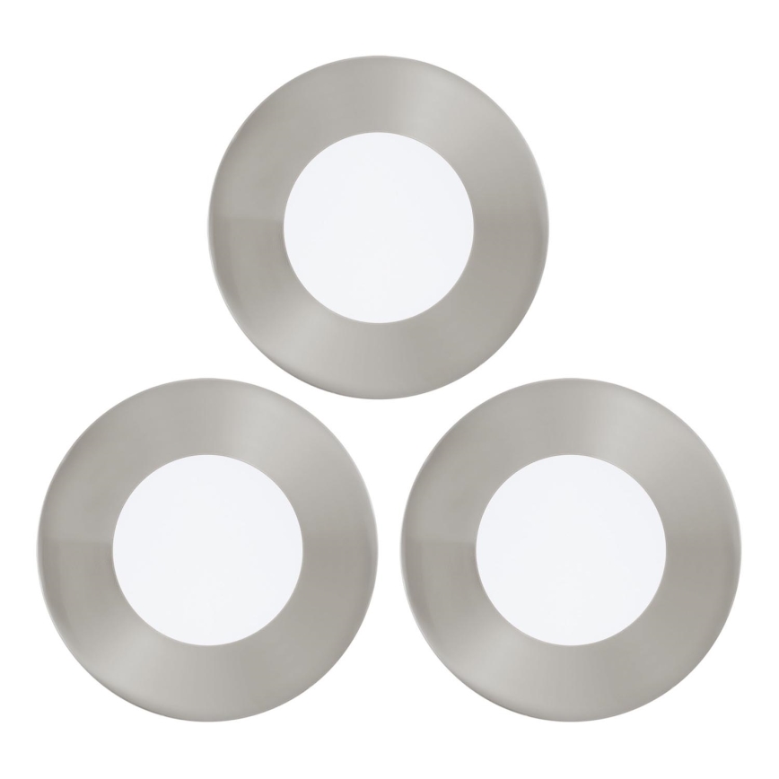 Eglo - Komplekt 3x LED sisseehitatud laevalgusti FUEVA 1xLED/2,7W/230V läbimõõt 8,5 cm