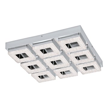 Eglo - Kristallist laevalgusti 9xLED/4W/230V
