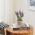 Eglo - Kunstlill lillepotiga 22x8 cm lavendel