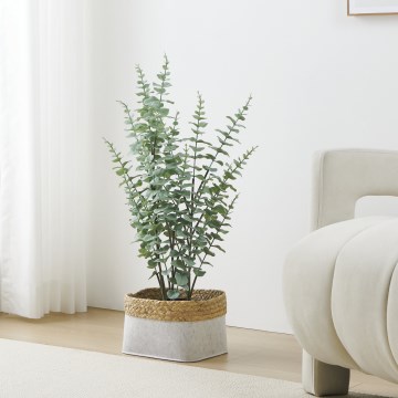 Eglo - Kunstlill lillepotiga 76x25,5 cm
