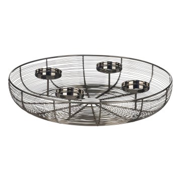 Eglo - Küünlajalg d. 45 cm läikiv kroom