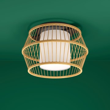 Eglo - Laevalgusti 1xE27/40W/230V bambus