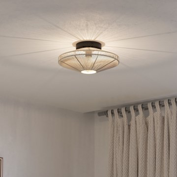 Eglo - laevalgusti 1xE27/40W/230V, läbimõõt 38 cm, kreemjas