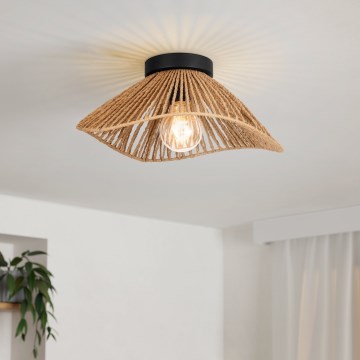 Eglo - Laevalgusti 1xE27/60W/230V pruun