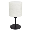 Eglo - Laualamp 1xE14/40W/230V kreem/must