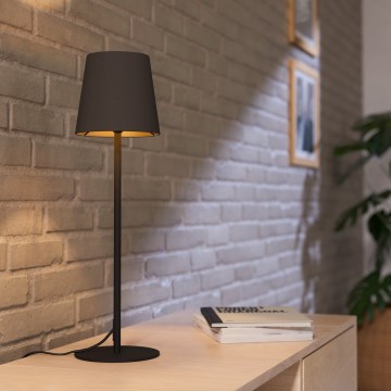 Eglo - Laualamp 1xE14/40W/230V must/pruun