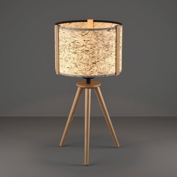 Eglo - Laualamp 1xE27/25W/230V beež