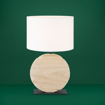Eglo - Laualamp 1xE27/40W/230V 63,5 cm pruun