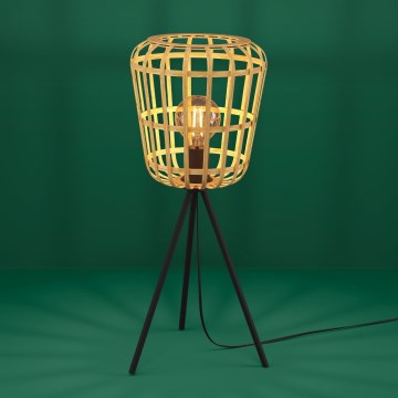 Eglo - Laualamp 1xE27/40W/230V bambus