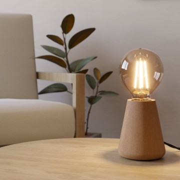 Eglo - Laualamp 1xE27/40W/230V beež