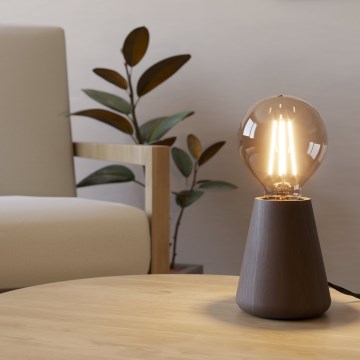 Eglo - Laualamp 1xE27/40W/230V pruun
