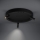 Eglo - LED Hämardatav laevalgusti 3xLED/8W/230V + 3xLED/8,5W 3000K must + kaugjuhtimispult