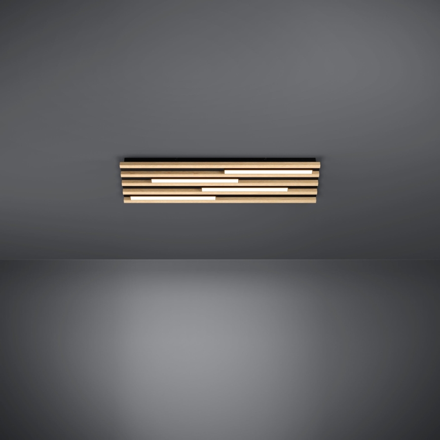 Eglo - LED Hämardatav laevalgusti 4xLED/9W/230V 3000K 22x78 cm pruun