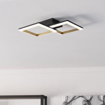 Eglo - LED Hämardatav laevalgusti LED/18,4W/230V 4000K must/kuldne