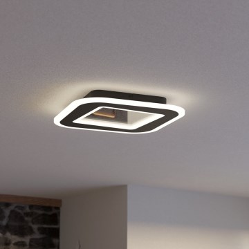 Eglo - LED Hämardatav laevalgusti LED/20W/230V 2700-6500K must + kaugjuhtimispult
